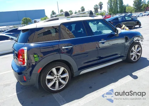 2017 Mini Countryman Cooper S z USA, uszkodzony, nr VIN WMZYT3C39H3D97769